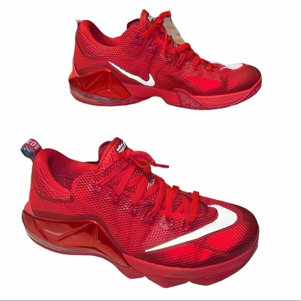 Nike Lebron 12 Low EP University Red Low-top 2015 - Picture 1 of 12